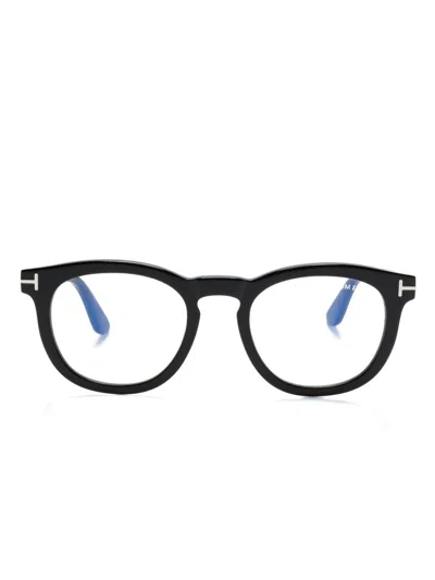 Tom Ford Square-frame Glasses In Black