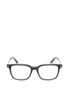 Tom Ford 53mm Rectangular Blue Light Blocking Glasses In Black