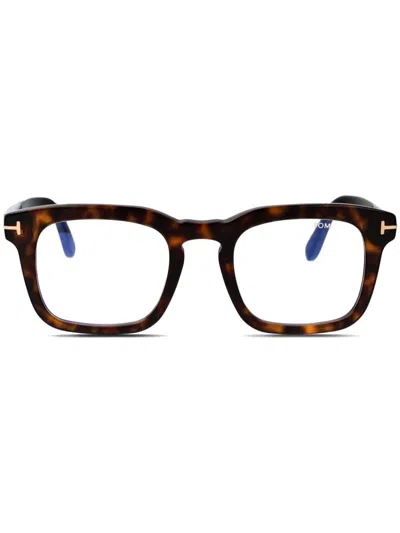 Tom Ford Square-frame Glasses In Multi