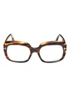 Tom Ford Square-frame Glasses In Brown