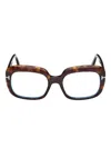 Tom Ford Square-frame Glasses In Brown
