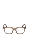 Tom Ford Square-frame Glasses In Brown