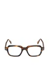 Tom Ford Square Frame Glasses In Multi