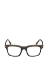Tom Ford Square Frame Glasses In Brown