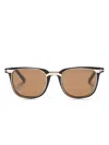 Tom Ford Square-frame Glasses In Brown