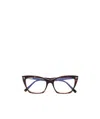 Tom Ford Blue Light Block Cat Eye Ladies Eyeglasses Ft5949-b 001 56 In Multicolor