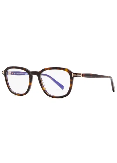 Tom Ford Square-frame Optical Glasses In Brown