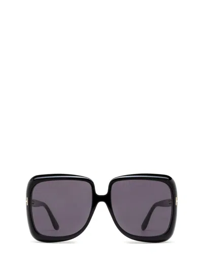 Tom Ford Square Frame Sunglasses In 01a