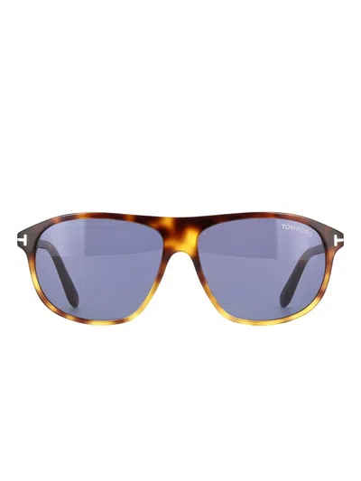 Tom Ford Square-frame Sunglasses In Brown