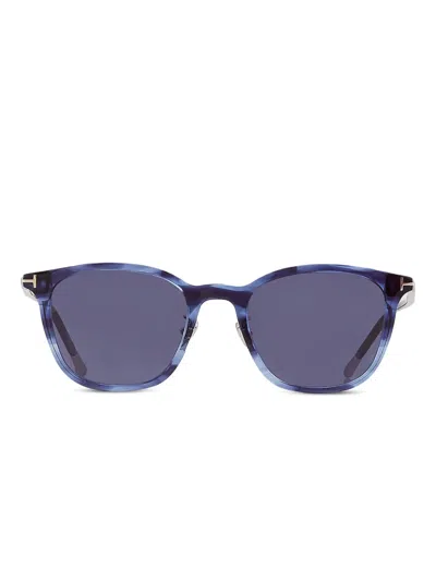 Tom Ford Square-frame Sunglasses In Purple