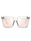 Tom Ford Square-frame Sunglasses In Neutral