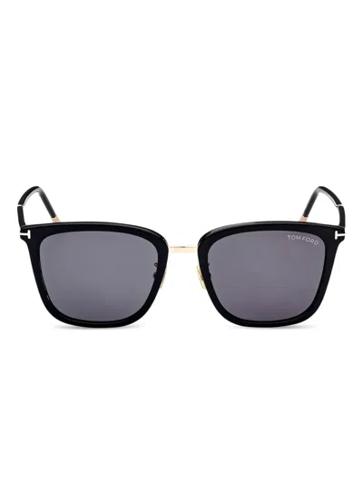 Tom Ford Square-frame Sunglasses In Black