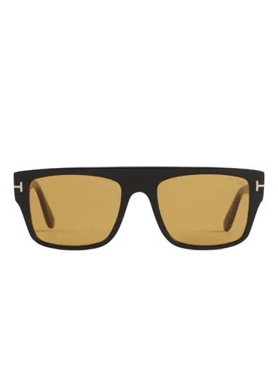 Tom Ford Square-frame Sunglasses In Black