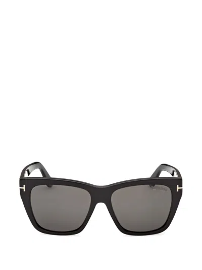Tom Ford Square-frame Sunglasses In Animal Print