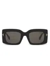 Tom Ford Square-frame Sunglasses In Black