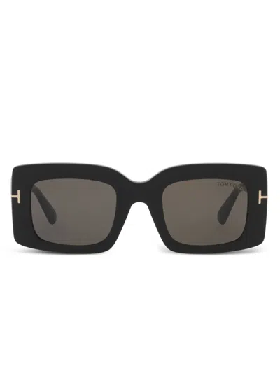 Tom Ford Square-frame Sunglasses In Black