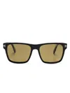 Tom Ford Square-frame Sunglasses In Black