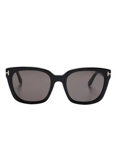 Tom Ford Square-frame Sunglasses In Black