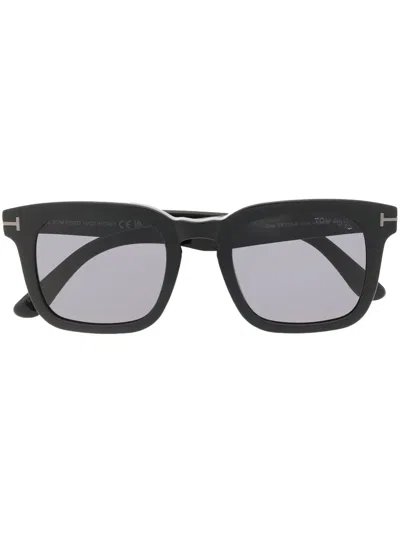 Tom Ford Square-frame Sunglasses In Black