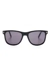Tom Ford Square-frame Sunglasses In Black