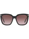 Tom Ford Square-frame Sunglasses In Black