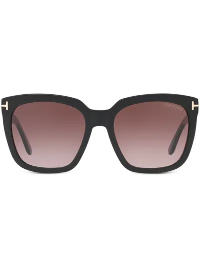 Tom Ford Square-frame Sunglasses In Black