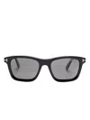 Tom Ford Square-frame Sunglasses In Black