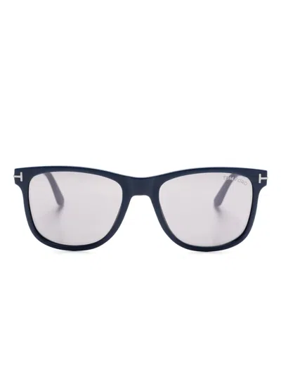 Tom Ford Square-frame Sunglasses In Blue
