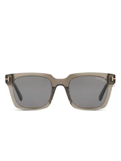Tom Ford Square-frame Sunglasses In Neutral