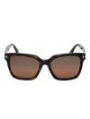 Tom Ford Square-frame Sunglasses In Brown
