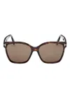 Tom Ford Square-frame Sunglasses In Brown