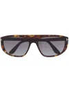 Tom Ford Square-frame Sunglasses In Brown