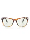 Tom Ford Square-frame Sunglasses In Brown