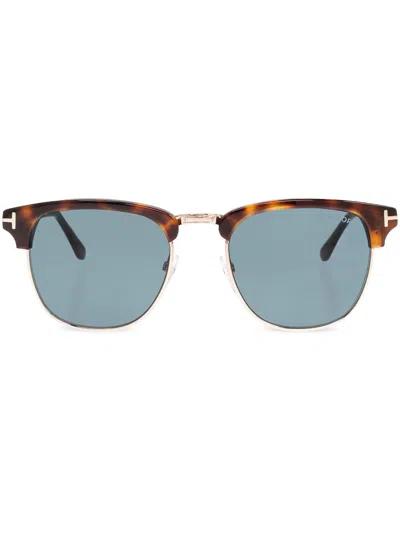 Tom Ford Square-frame Sunglasses In Brown