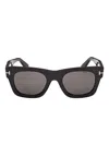 Tom Ford Square-frame Sunglasses In Burgundy