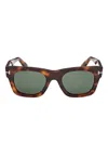 Tom Ford Square-frame Sunglasses In Green