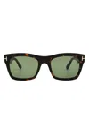 Tom Ford Square Full-rim Sunglasses