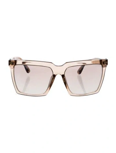 Pre-owned Tom Ford Square Gradient Sunglasses
