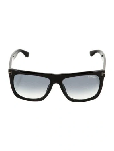 Pre-owned Tom Ford Square Gradient Sunglasses In Black