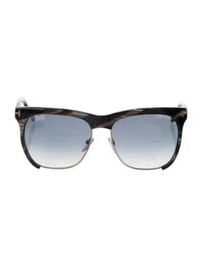 Pre-owned Tom Ford Square Gradient Sunglasses In Multi