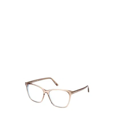 Tom Ford Square Mirror In Nude
