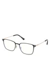 Tom Ford Square-frame Glasses In Black
