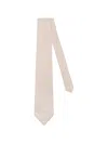 Tom Ford Square-pattern Silk Tie In Neutral