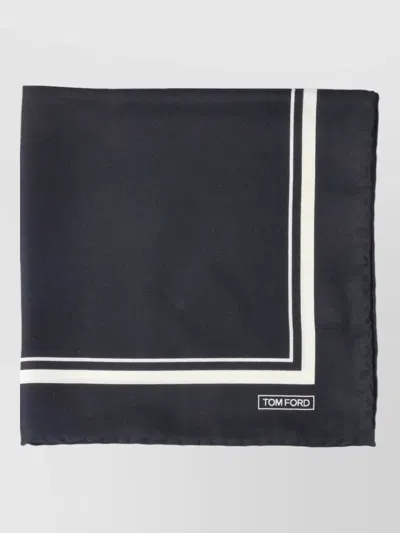 Tom Ford Square Scarf Contrast Border Detail Design In Multi