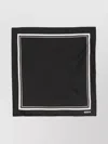 Tom Ford Logo-print Striped Silk Scarf
