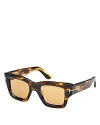 Tom Ford Square Sunglasses, 50mm In Crl