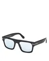 Tom Ford Ft1337 Rectangular Frame Sunglasses In Black