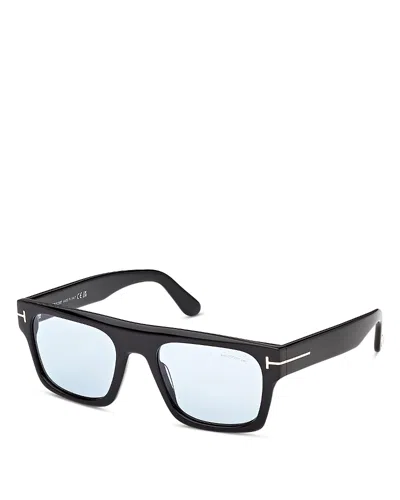 TOM FORD SQUARE SUNGLASSES, 53MM