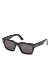 Tom Ford Eyewear Square Frame Sunglasses In Black