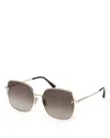 Tom Ford Square Sunglasses, 59mm